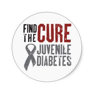 Find the Cure Juvenile Diabetes Stickers