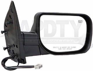 APDTY 0662861 Side View Mirror,Black/Chrome Right Side/Passenger Side, Power, Foldaway, Without Heat, Without Auto Dimming, Without Power Folding, Without Memory, Without Big Tow Package, and not Extendable,Paint to Match Plastic Housing(Fits 2004 2012 Nis