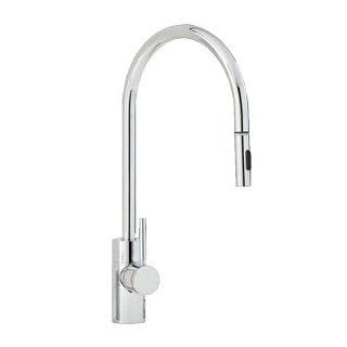 Waterstone 5400 Pulldown Kitchen Faucet Positive Lock   Polished Nickel PVD   Touch On Kitchen Sink Faucets  