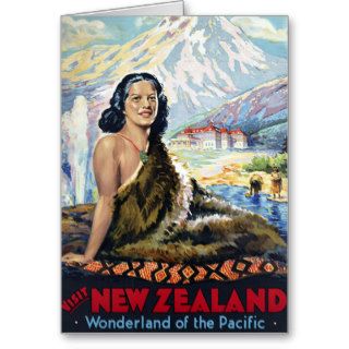 New Zealand Wonderland of the Pacific Cards