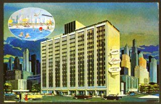 Loew's Midtown Motor Inn New York City postcard 60s Entertainment Collectibles