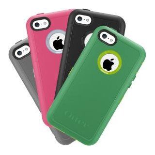 OtterBox Defender Series Case for Apple iPhone 5c   Frustration Free Packaging   Cucumber (Apple Green/Slate Grey) Cell Phones & Accessories