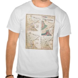 Geological map of Minnesota by NH Winchell T Shirt