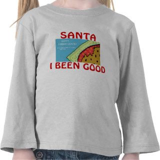 MERRY CHRISTMAS SANTA I BEEN GOOD Shirts n Tees