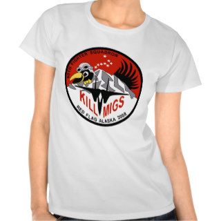 60th Fighter Squadron Red Flag Kill Migs T shirt