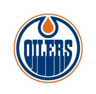 Edmonton Oilers NHL car bumper sticker decal (5" x 5")  Sports Fan Bumper Stickers  Sports & Outdoors