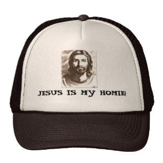JESUS IS MY HOMIE TRUCKER HATS