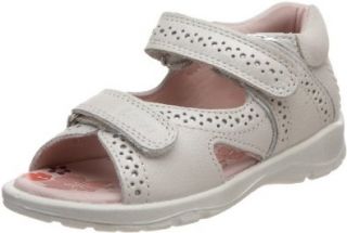 ECCO Hide & Seek Sandal (Toddler), Shadow White/Silver, 19 EU (4 4.5 M US Toddler) Shoes