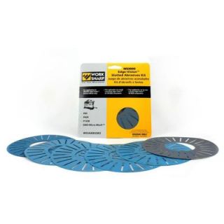 Work Sharp Slotted Abrasives Kit for WS3000 Wood Tool Sharpener DISCONTINUED WSSA0002002