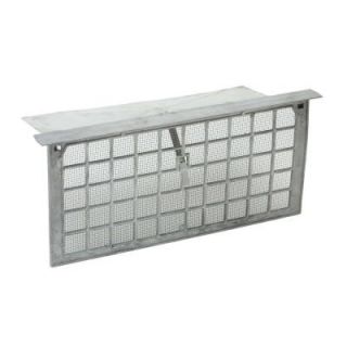 Construction Metals Inc. 8 in. x 16 in. Galvanized Steel Foundation Vent CLW1