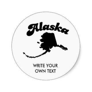 ALASKA STATE MOTTO T SHIRT STICKER