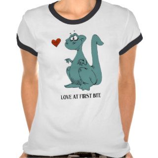 Love At First Bite Dinosaur Shirts