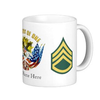US Army E6 Mugs
