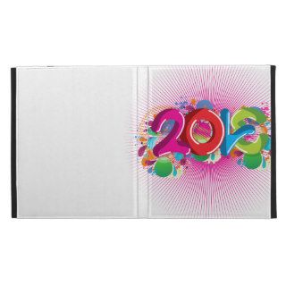 cool awesome colourful Love 2013 splatter doodles iPad Case