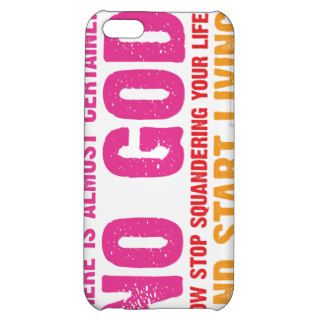 Atheist campaign There is almost certainly no god iPhone 5C Covers