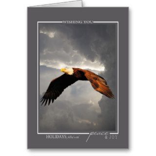 Above the Storm Bald Eagle Christmas Cards