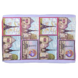 Paris Inspired Cityscapes And The Eiffel Tower Ame Towel