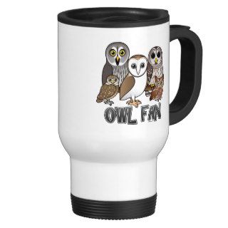 Owl Fan Coffee Mug