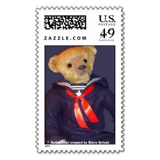 Sailor Bear created by Steve Schutt   Customized Stamps