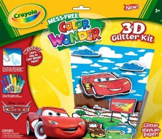 Crayola Color Wonder 3D Glitter Kits Disney Cars Toys & Games