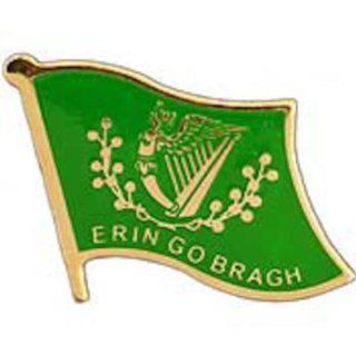 Irish Flag Pin 1" Sports & Outdoors