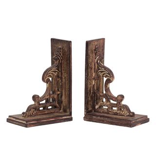 Urban Trends Collection 10 inch Wooden Bookend (Set of 2) Urban Trends Collection Accent Pieces