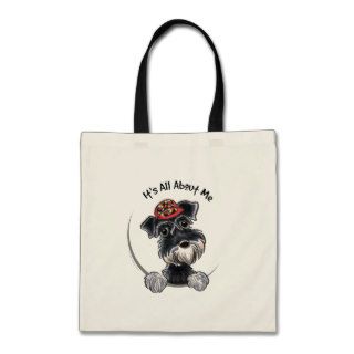 Funny Schnauzer Gifts Bags