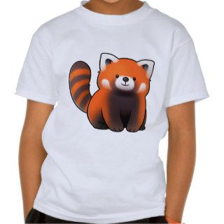 (red) Panda Tee Shirt