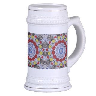 Celtic knot snowflake coffee mug