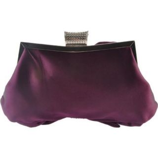 Women's J. Furmani 80265 Fashion Clutch Purple J. Furmani Evening Bags