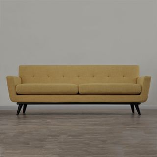James Mustard Yellow Linen Sofa Sofas & Loveseats