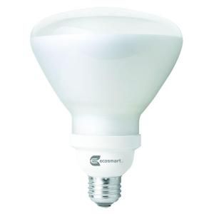 EcoSmart 120W Equivalent Daylight (5000K) R40 CFL Flood Light Bulb ES5R42350K
