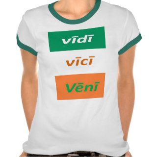 Vidi Vici Veni T Shirt