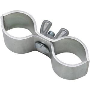 National Hardware 1  5/8 in. Zinc Plated Gate Pipe Clamp 300BC 1 5/8IN PIPE CLAMP