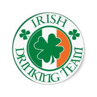 Irish Drinking Team Sticker