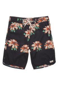 Mens Lira Board Shorts   Lira Hawaiian Floral Boardshorts