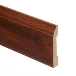 Zamma Cherry Sienna 9/16 in. Thick x 3 1/4 in. Wide x 94 in. Length Laminate Wall Base Molding 013041590