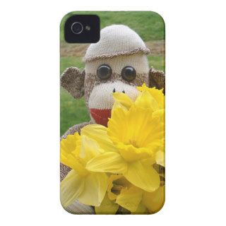 Ernie the Sock Monkey Daffodil iPhone 4/4S Case