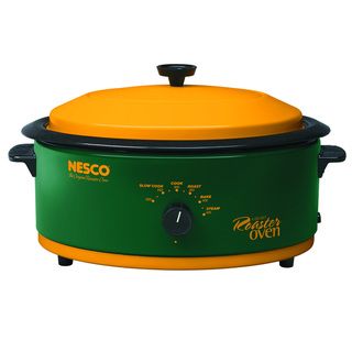 Nesco Green/ Gold 6 quart Roaster Oven Nesco Slowcookers