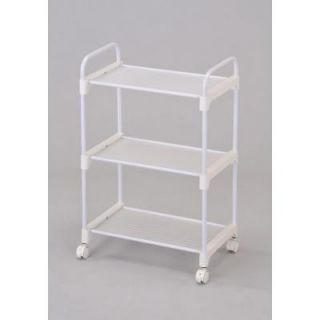 White 3 Tier Utility Cart NWH 1002