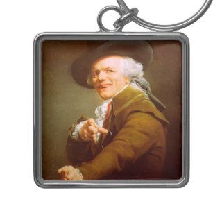 Joseph Ducreux Self Portrait Keychains