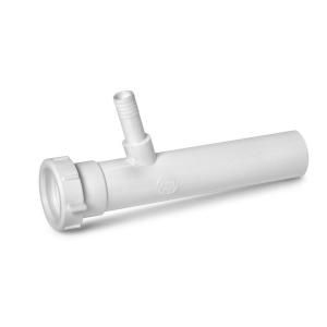 DBHL 1 1/2 in. x 8 1/2 in. Plastic Dishwasher Wye Tailpiece HPP9816