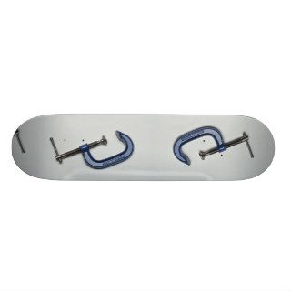 Portable vice grips skateboard