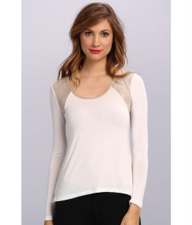 Tart Lexi Top Womens Long Sleeve Pullover (White)