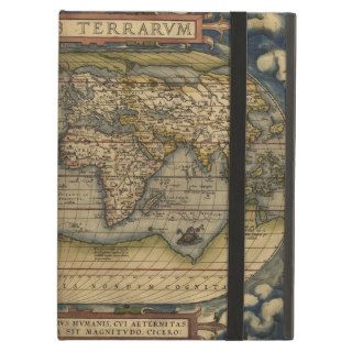 Vintage World Map Atlas Historical Cover For iPad Air