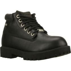 Men's Skechers Sergeants Verdict Black Waterproof Leather Skechers Boots