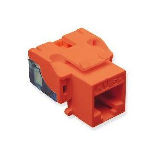 IC107E5CRD   25PK Cat5 Jack   Red 