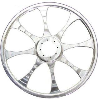 TKI 8 Spoke Billet Wheel   10in.   Natural TKI 108 Automotive