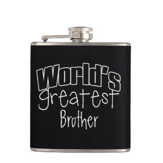 Worlds Greatest Personalized Hip Flask