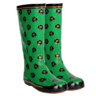 FANSHOES 12 in. Rubber NCAA Notre Dame Fighting Irish Team Boot Size 8 DISCONTINUED 157320